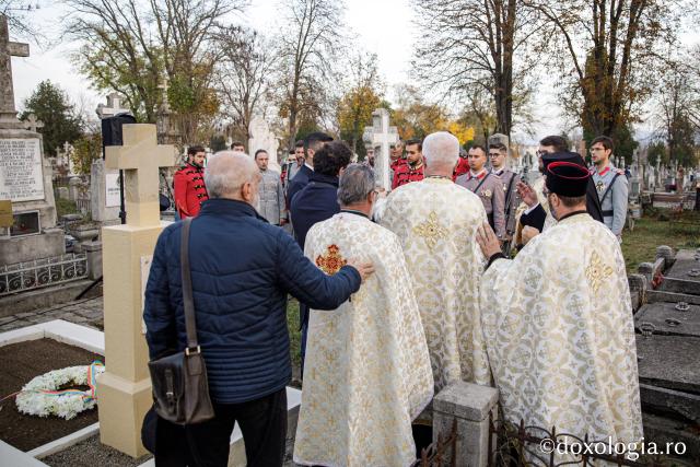 Mormântul arhitectului Mitropoliei Moldovei și Bucovinei, George M. Cantacuzino, a fost sfințit astăzi la Eternitatea