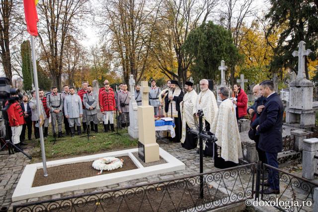 Mormântul arhitectului Mitropoliei Moldovei și Bucovinei, George M. Cantacuzino, a fost sfințit astăzi la Eternitatea