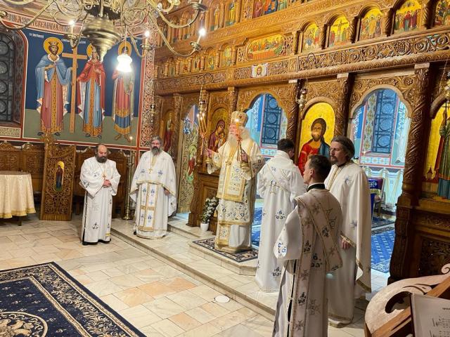 Duminica a XXV-a după Rusalii, la Paraclisul Mănăstirii „Sfântul Ioan cel Nou de la Suceava”