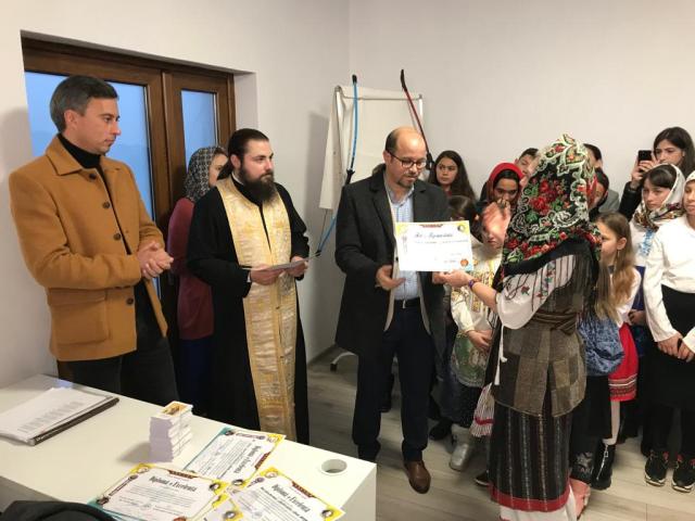 Inaugurarea spațiului dedicat tinerilor din Centrul Social Sfântul Stelian, Parohia Sfânta Cuvioasă Parascheva, Țolici