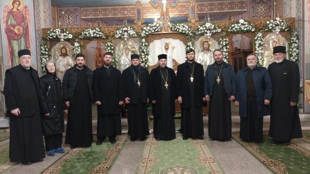 Preoți din Basarabia, în vizită de lucru la Protoieria Târgu Neamț