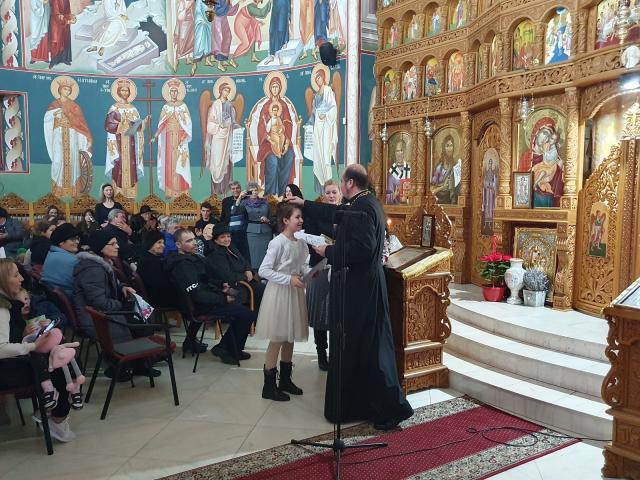 Festivitatea de premiere a Concursului literar „Nașterea Domnului – prilej de bucurie sfântă”
