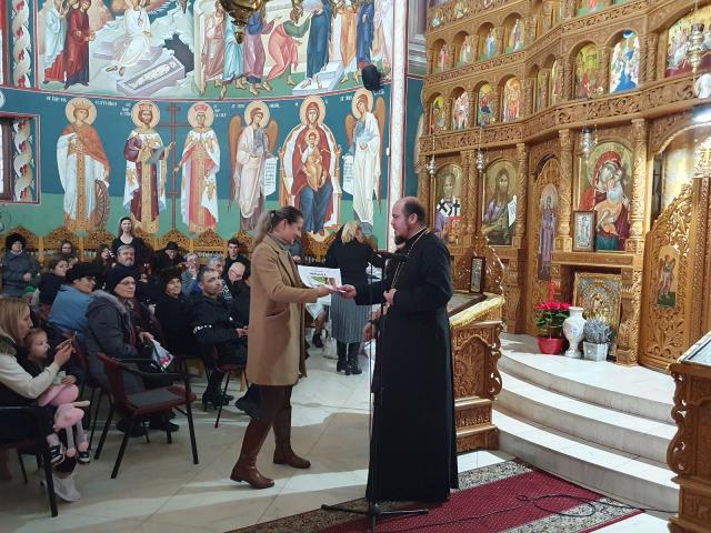 Festivitatea de premiere a Concursului literar „Nașterea Domnului – prilej de bucurie sfântă”