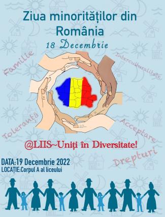 Unitate în diversitate: Ziua Minorităților, marcată la Liceul Teoretic de Informatică „Grigore Moisil” din Iași