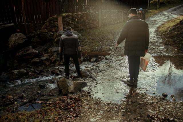 Colind și întâlnire de taină cu nepotul unui pustnic: „Dormiți aici, eu mă pot odihni afară. Vă las în așternutul meu”