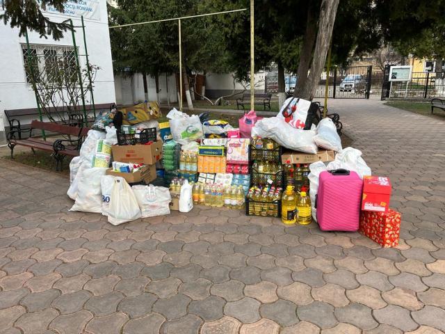Donații pentru vârstnicii de la Hârja
