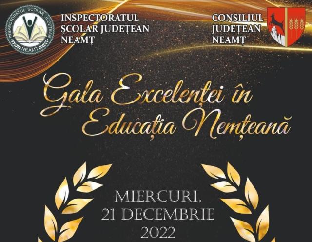 Elevi și profesori de la Seminarul Teologic Ortodox „Veniamin Costachi”, evidențiați la Gala excelenței în educația nemțeană