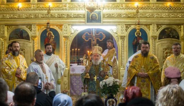 Slujire chiriarhală, instalare de preot și hirotonie de diacon în biserica ctitorită de părintele Ilarion FELEA