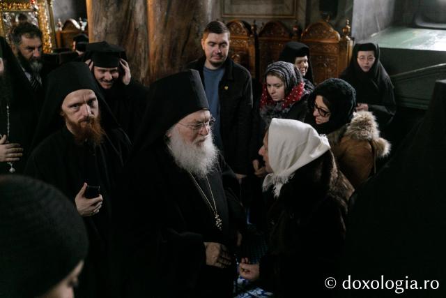 Părintele Efrem Vatopedinul în vizită în Arhiepiscopia Iașilor