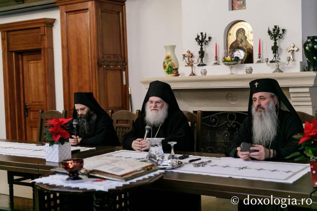 Părintele Efrem Vatopedinul în vizită în Arhiepiscopia Iașilor