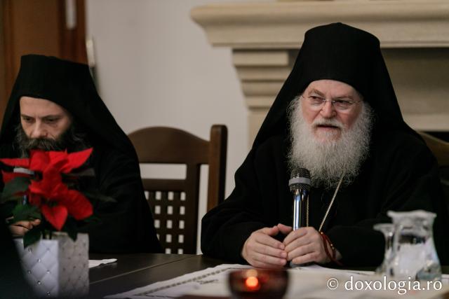 Părintele Efrem Vatopedinul în vizită în Arhiepiscopia Iașilor