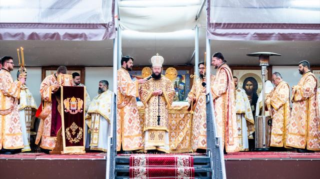 Liturghie arhierească în Duminica a XXVII-a după Rusalii la Mănăstirea „Sfântul Ioan cel Nou de la Suceava”