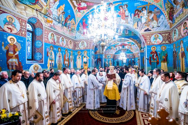 Binecuvântare arhierească la Mănăstirea Bogdana, cu prilejul hramului