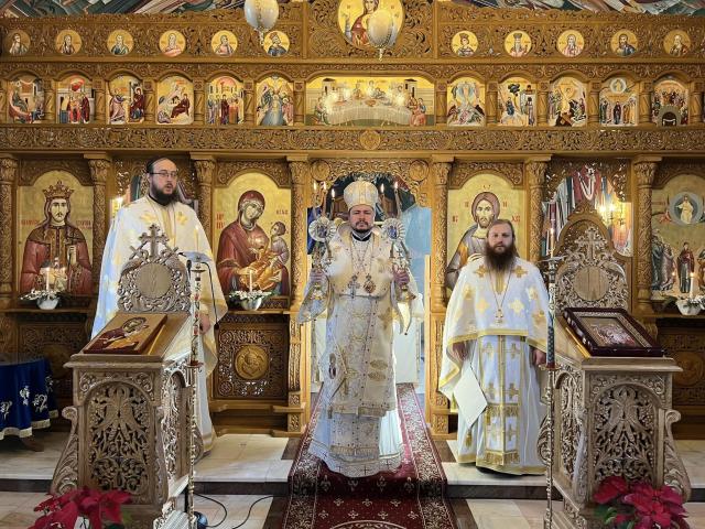 Liturghie arhierească la Mănăstirea Eroilor din Stoianovca