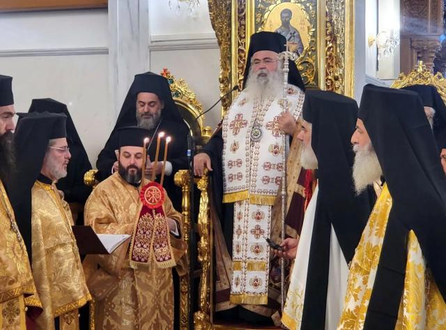 Noul Arhiepiscop al Ciprului a fost întronizat la Nicosia