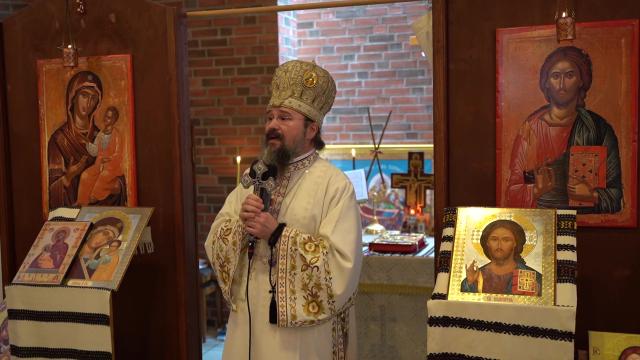 (Video) „Hristos suferă cu tine și pentru tine” – PS Macarie