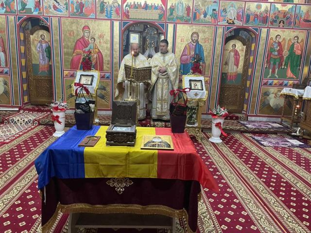 Rugăciuni în cinstea Sfântului Antipa, în Protoieria Sascut