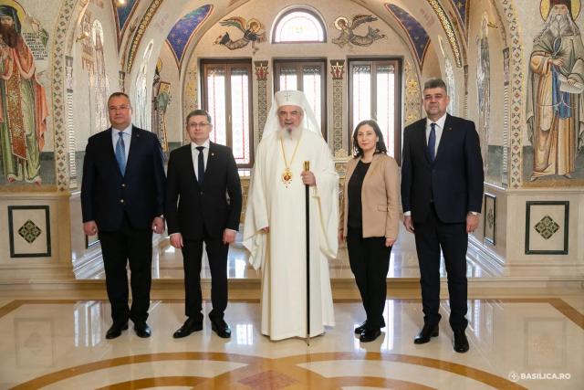 Președintele Parlamentului Republicii Moldova, în vizită la Patriarhia Română