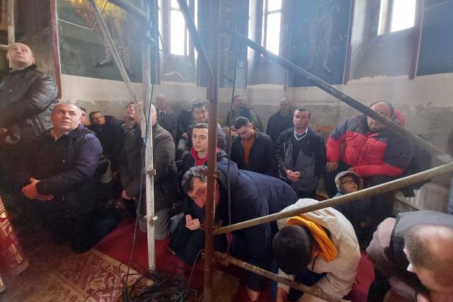 Sfântul Maslu de obște la parohia Rădeni - Neamț