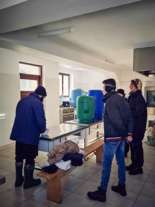 Tabără de iarnă organizată de ASCOR Alba Iulia la Mănăstirea Oașa