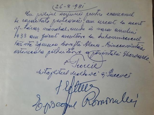 Schitul Pocrov – loc de ascultare pentru patriarhi ai României
