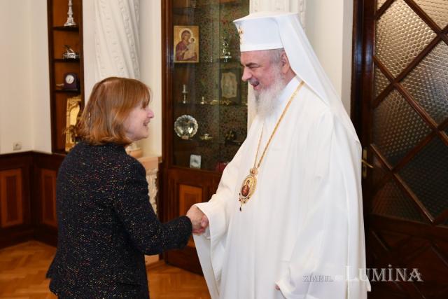 Ambasadorul Statelor Unite ale Americii la Bucureşti, în vizită de prezentare la Patriarhia Română