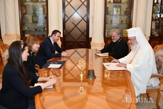Ambasadorul Statelor Unite ale Americii la Bucureşti, în vizită de prezentare la Patriarhia Română