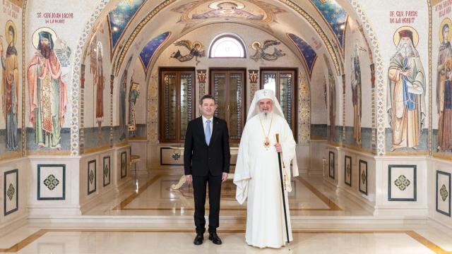 Ambasadorul Elveției la Bucureşti, în vizită de rămas bun la Patriarhia Română