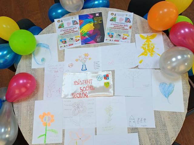 Eveniment social-filantropic „O inimă care bate pentru toți – asistentul social”