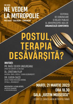 Evenimente ce vor avea loc în Arhiepiscopia Iașilor, în perioada 19-25 martie 2023