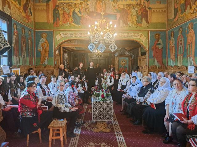 La Parohia „Sfinții Voievozi” Vânători-Neamț au fost susținute mai multe activități în cadrul Concursului „Tinerii și vârstnicii să laude numele Domnului”