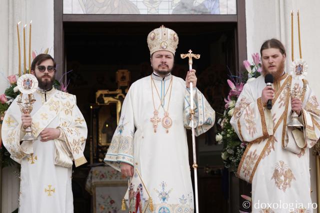 PS Veniamin a slujit de sărbătoarea Bunei Vestiri la Mănăstirea Sihăstria Voronei