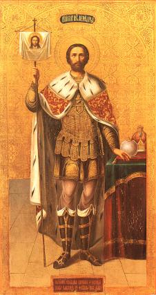 Troparul Sfântului Alexandru Nevski