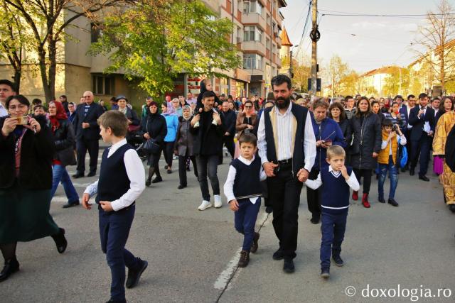 Pelerinajul Învierii, pe străzile din centrul municipiului Botoșani