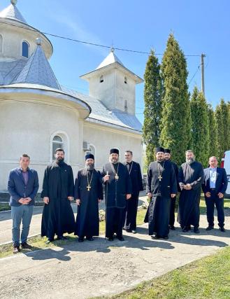 PS Nichifor Botoșăneanul a slujit la Parohia Negritești-Podoleni