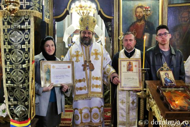 Slujbă arhierească în Duminica a V-a din Postul Mare, la biserica ctitorită de scriitorul Costache Negruzzi