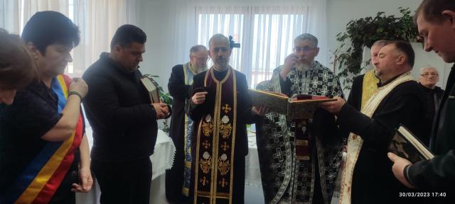La Vânători-Neamț a avut loc sfințirea Centrului Social Multifuncțional „Ținutul Zimbrilor”