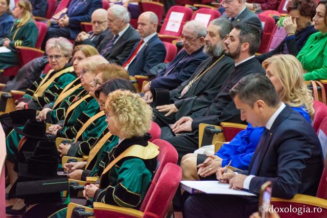 Acad. Ioan-Aurel Pop a primit titlul de Doctor Honoris Causa al Universității de Medicină și Farmacie „Grigore T. Popa” din Iași