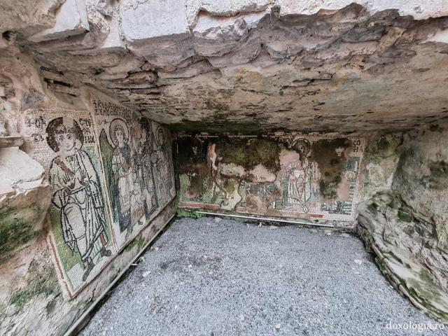 (Foto) Capela cu mozaicuri din Amfiteatrul din Durres, Albania