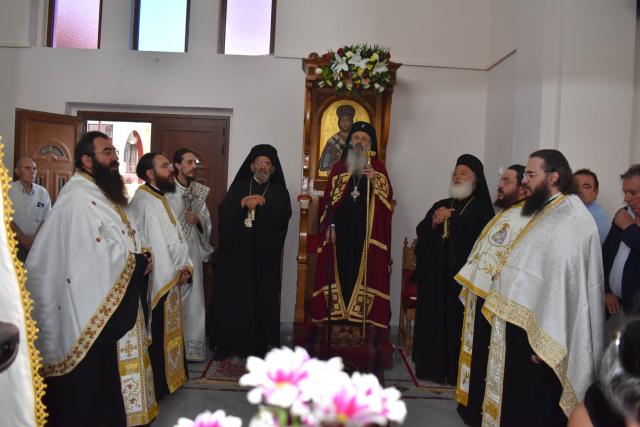 Slujire arhierească în Mitropolia de Arkalohori, Kastelliou și Viannou