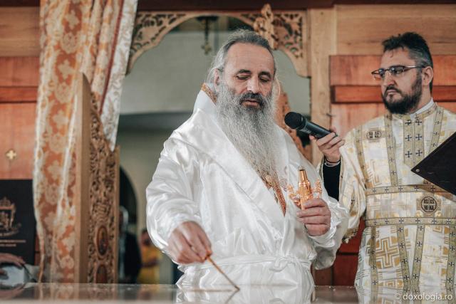 Biserica „Sfânta Cuvioasă Teodora de la Sihla” din Vama a primit veșmântul sfințirii