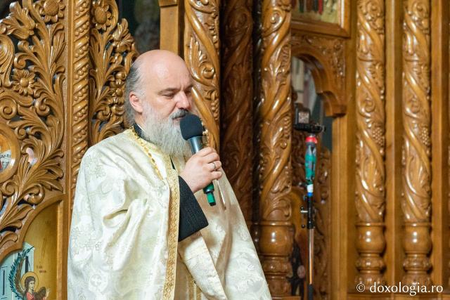 Slujba Vecerniei unită cu Litia, la Biserica „Binecredinciosul Voievod Ştefan cel Mare şi Sfânt” din Iaşi
