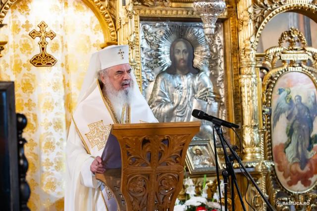 Părintele Patriarh Daniel rostind cuvântul de învățătură