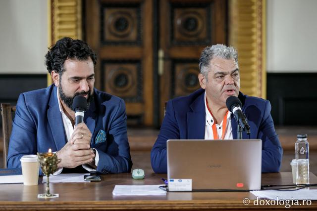 Adrian Sîrbu, alături de Dimitrios Galanis din Grecia