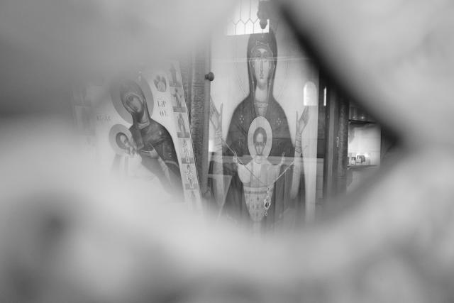 Icoană cu Maica Domnului - Paraclisul Episcopal din Göteborg