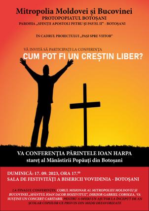 Conferința „Cum pot fi un creștin liber?”