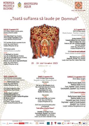 Toată suflarea să laude pe Domnul