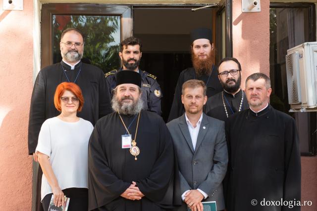 PS Nichifor Botoșăneanul, alături de conducerea Penitenciarului din Iași