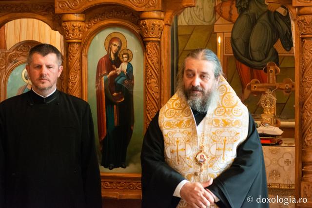 PS Nichifor Botoșăneanul în capela „Sfinții Apostoli Petru și Pavel” penitenciarului