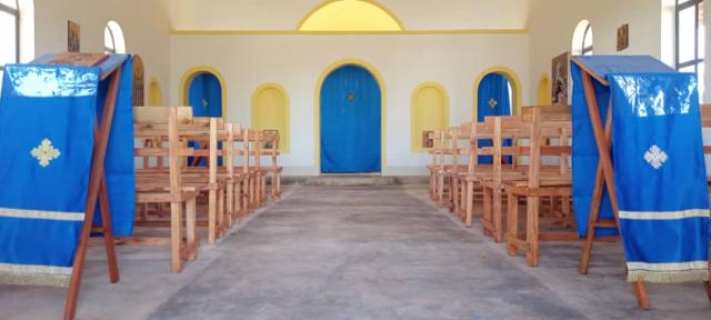 O nouă biserică ortodoxă în satul Kalenga